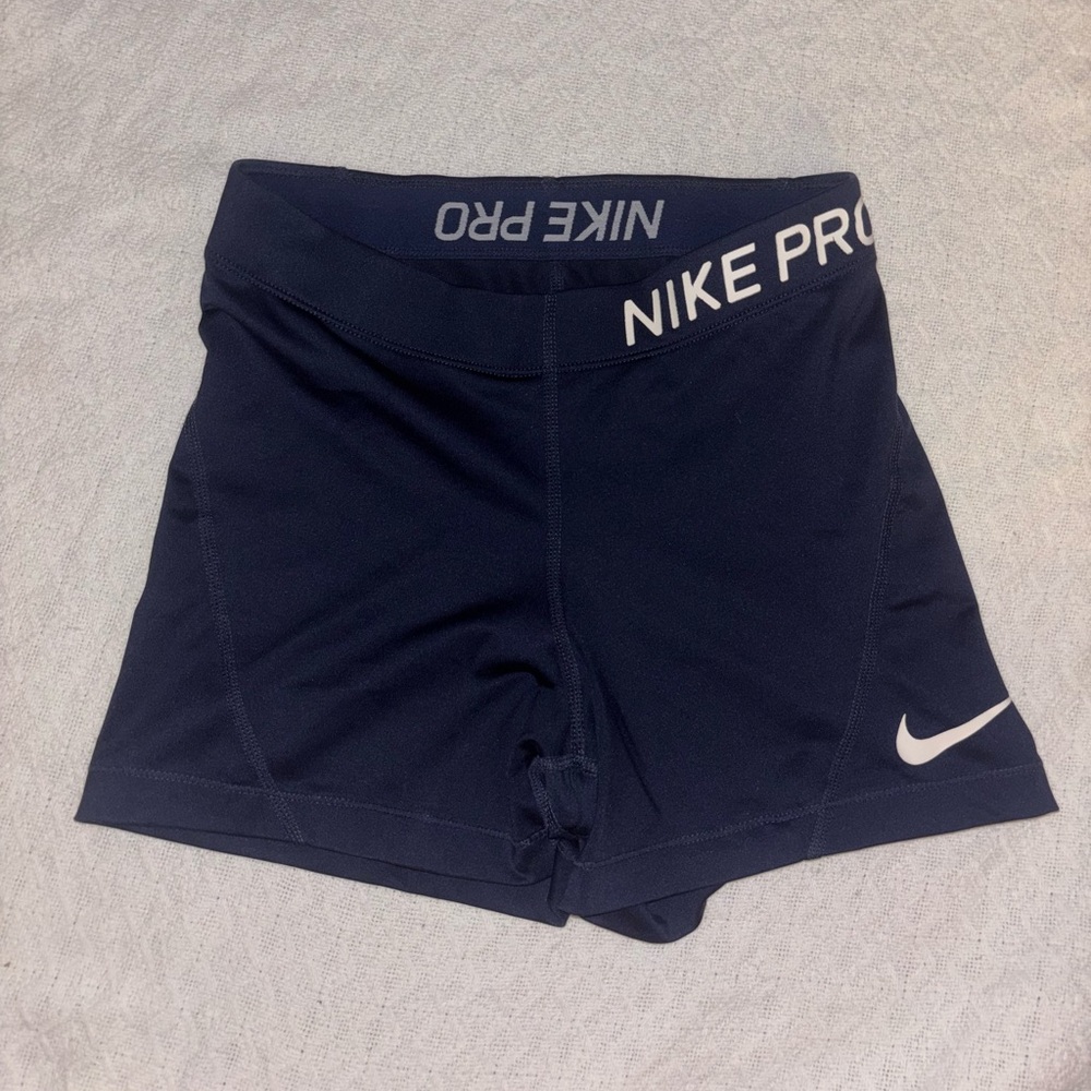 Nike Blue Athletic Shorts Performance Fit
